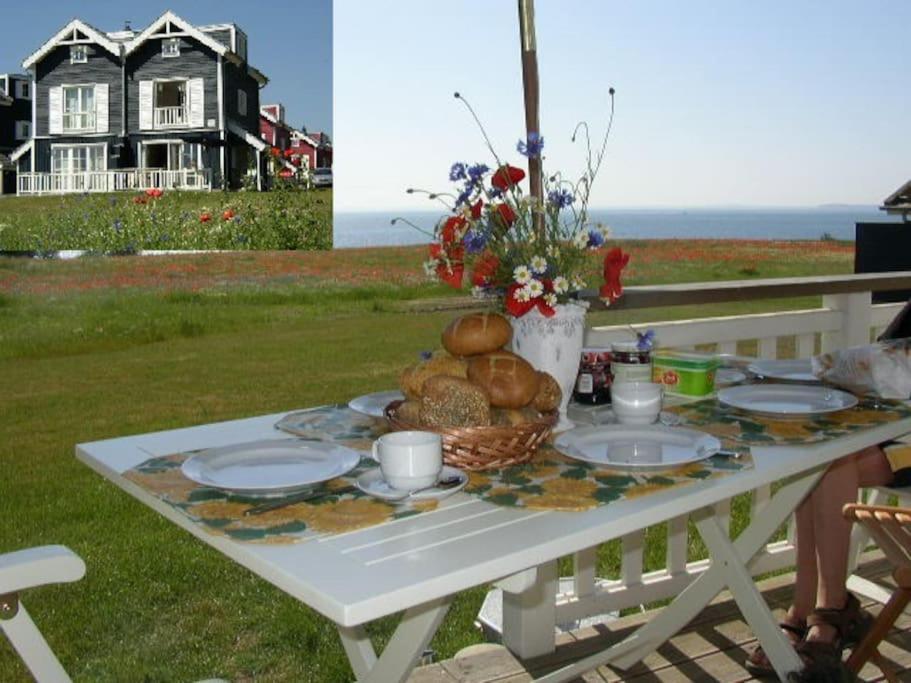 Ferienhaus Meerblick 希尔克道夫 外观 照片
